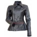 Anne Hathaway Fashion Show Black Biker Jacket for Women
